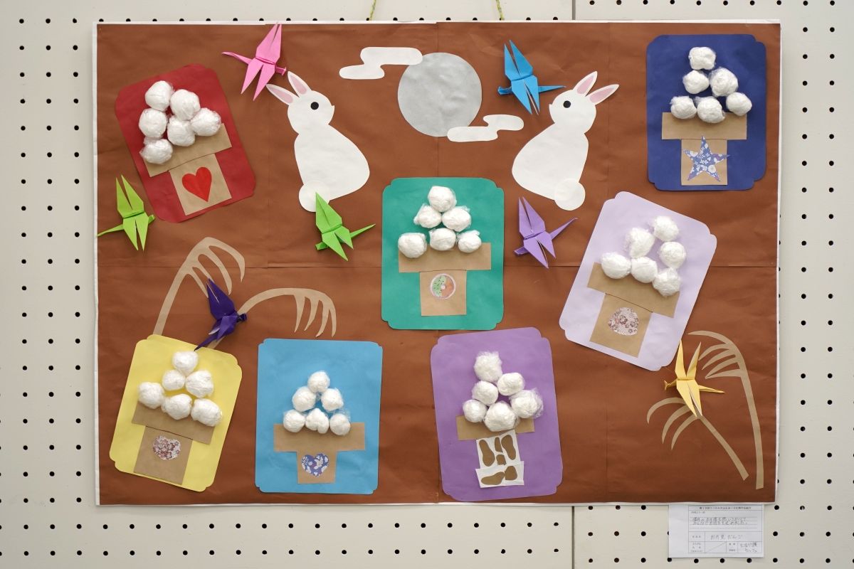 お月見だんご(生活介護ウィッシュ)